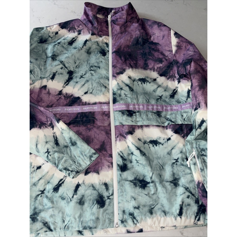 Men's‎ M Burton Snowboarding Melter Jacket In Color Ether Tidal Dye Skiing Coat